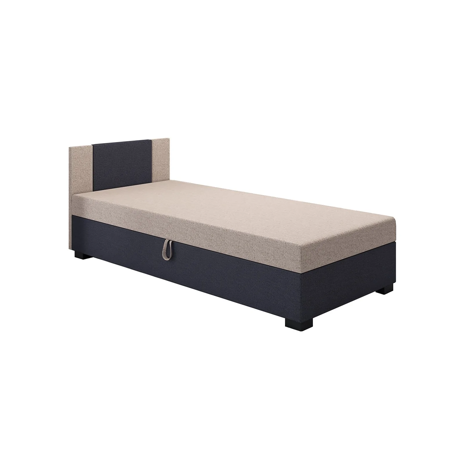 Łóżko z materacem Tapczan jednoosobowy młodzieżowy Axel