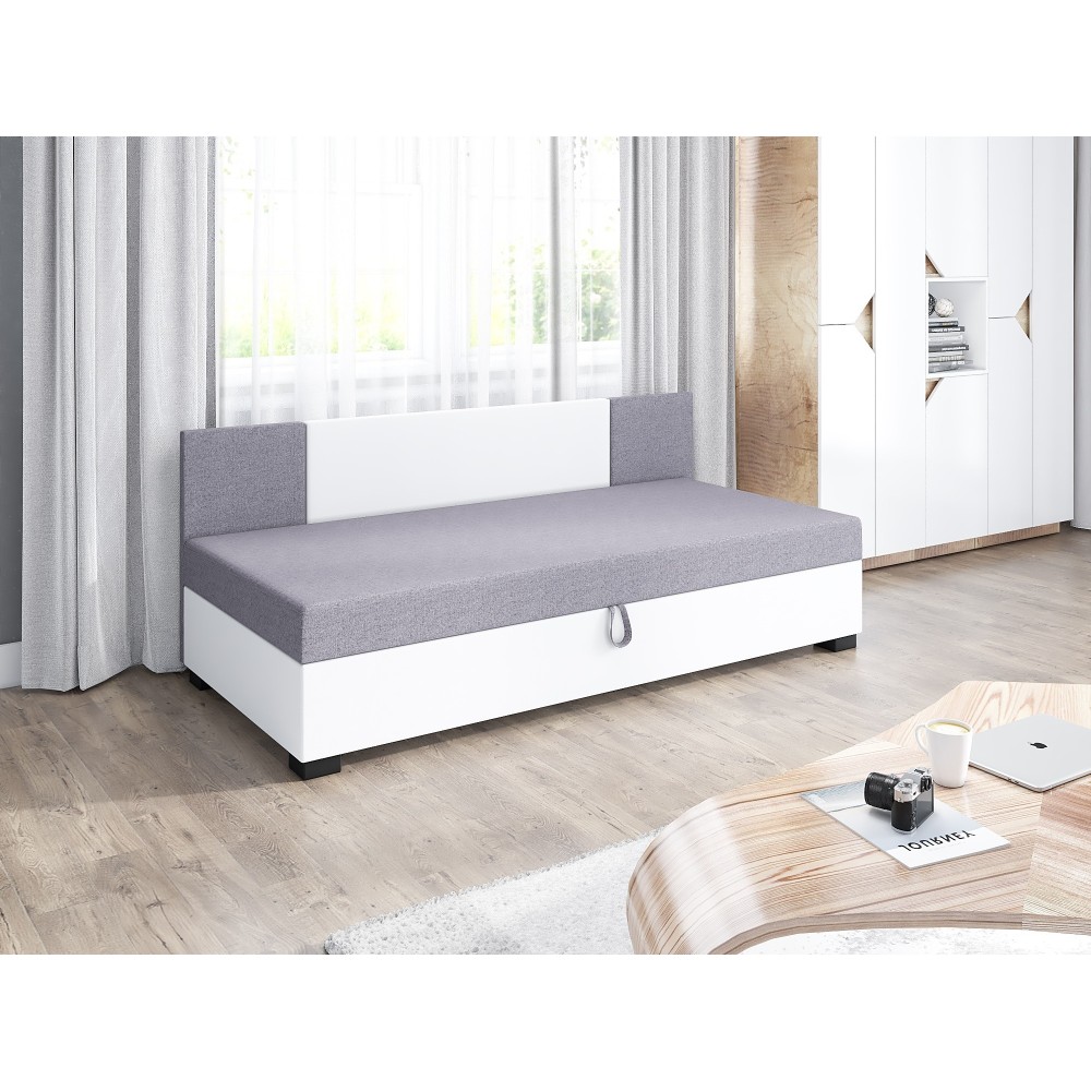 Tapczan jednoosobowy młodzieżowy Łóżko Erik +materac Tapczan jednoosobowy młodzieżowy Łóżko Erik +materac