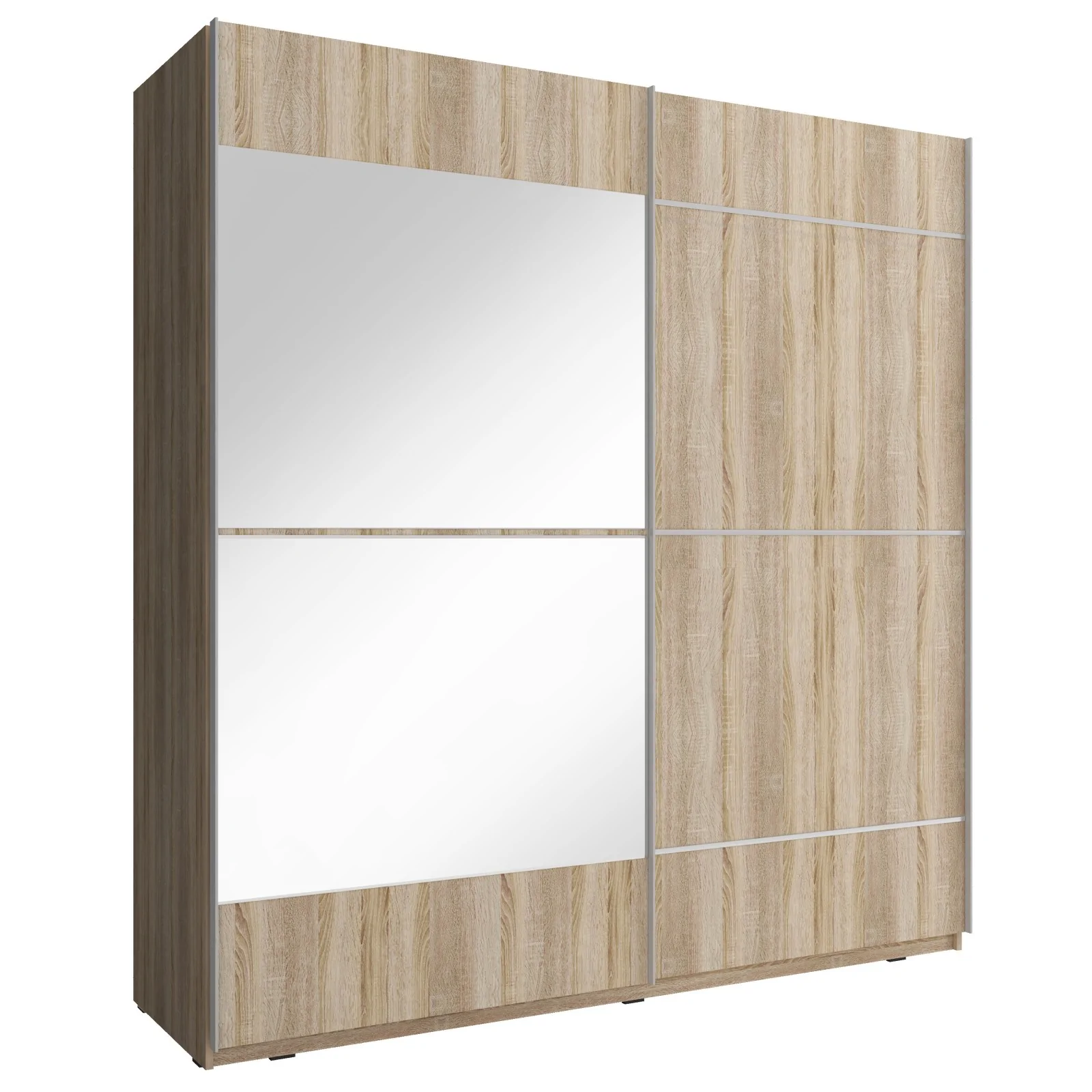Szafa Mika 4 sonoma z lustrem150 cm