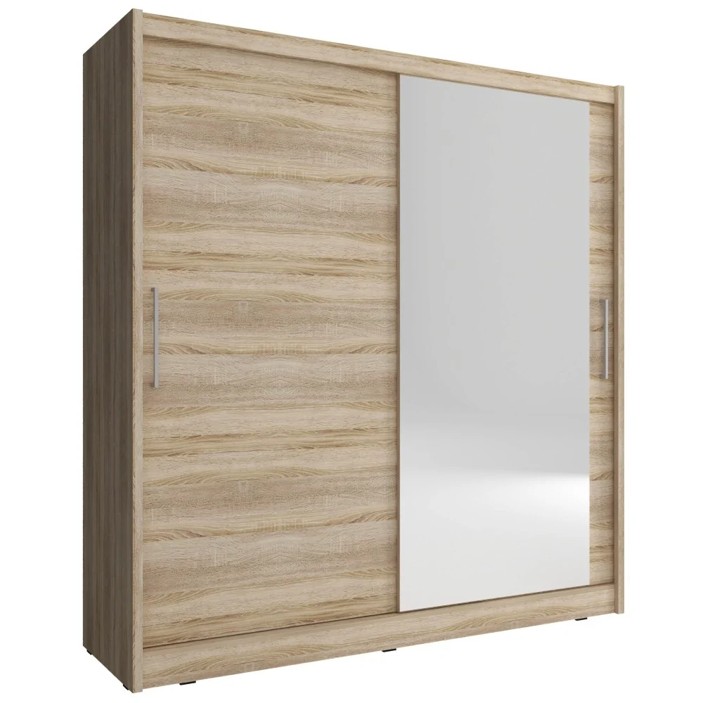 Szafa Maja 1 z lustrem 180 cm sonoma