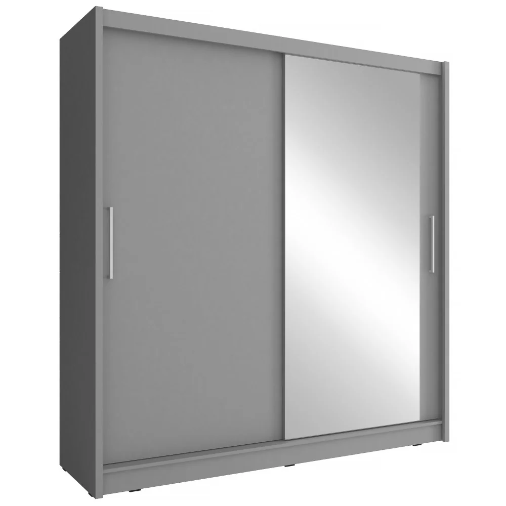 Szafa Maja 1 z lustrem 180 cm grafit