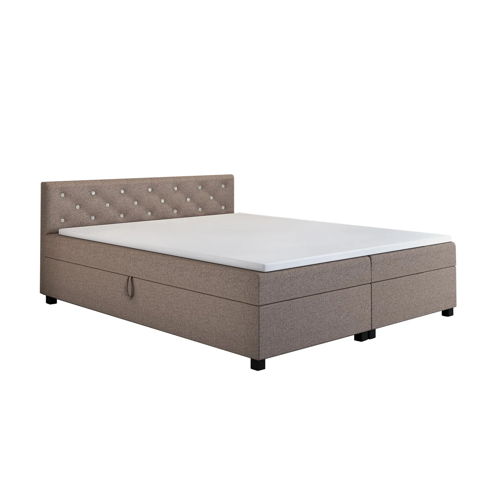 Tapczan dwuosobowy 140/200 Princess Złoty Beż