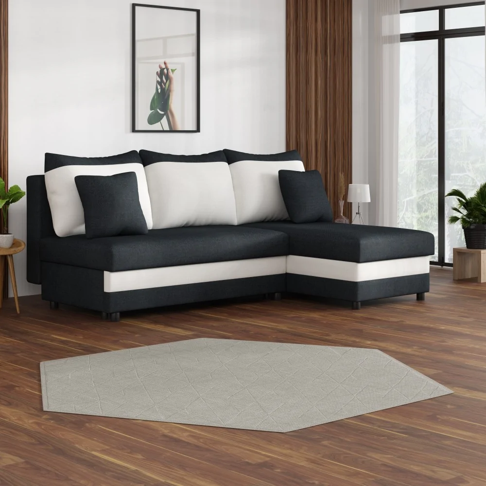 Narożnik z funkcją spania Otto Nowoczesna kanapa narożna Narożnik z funkcją spania Otto Nowoczesna kanapa narożna