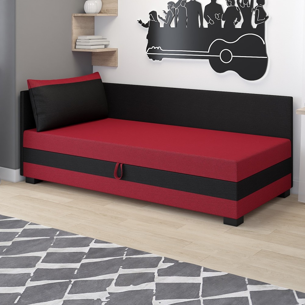 Ilia+ z poduszką Gratis Tapczan 90x195 Łóżko młodzieżowe dla studenta Ilia+ z poduszką Gratis Tapczan 90x195 Łóżko młodzieżowe dla studenta