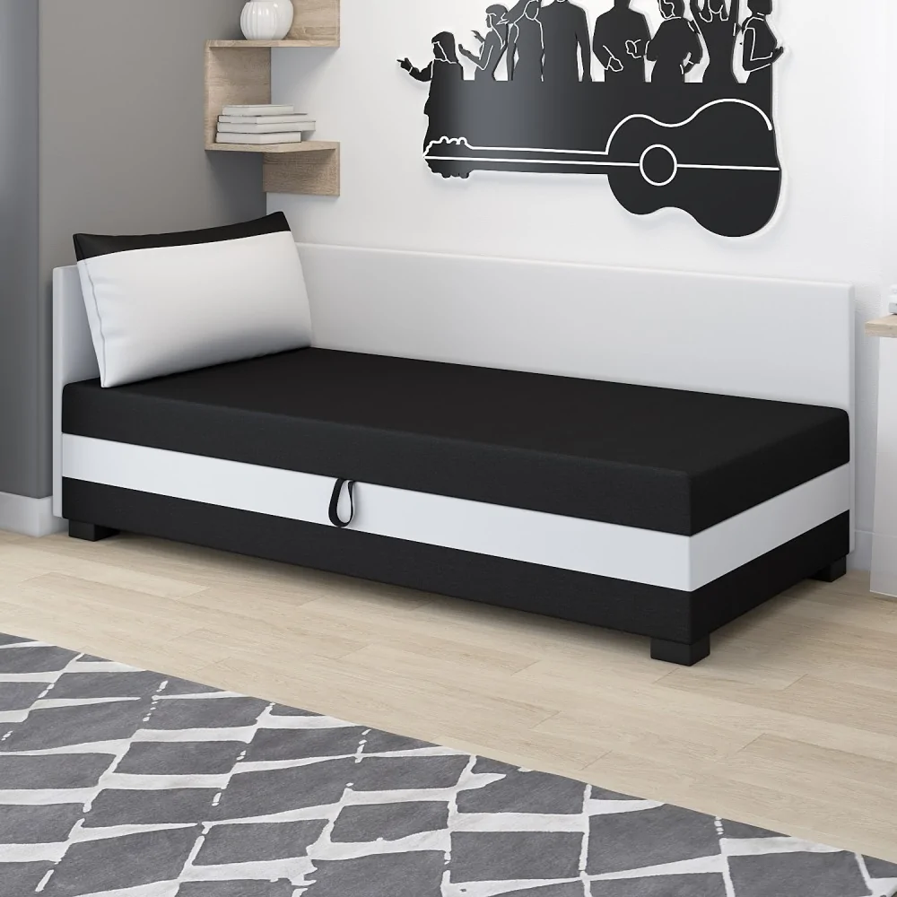 Łóżko młodzieżowe Ilia+ z poduszką Gratis Tapczan 100x195