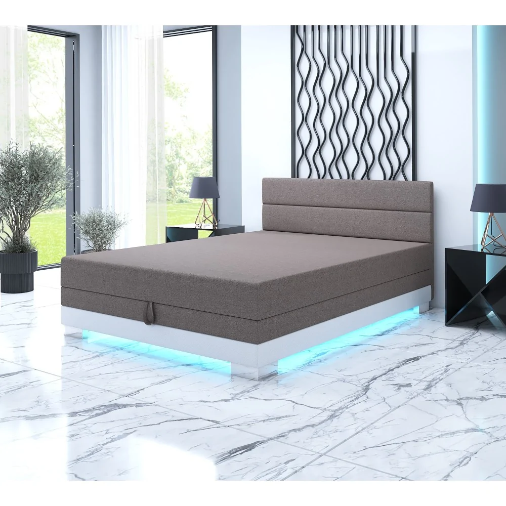 Łóżko 120x200 Tapczan do sypialni z materacem Torin