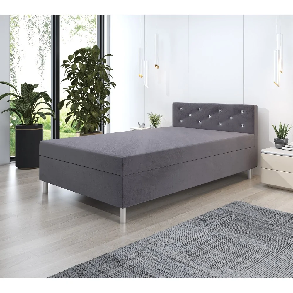 Tapczan jednoosobowy Princess 80x200 Łóżko z materacem