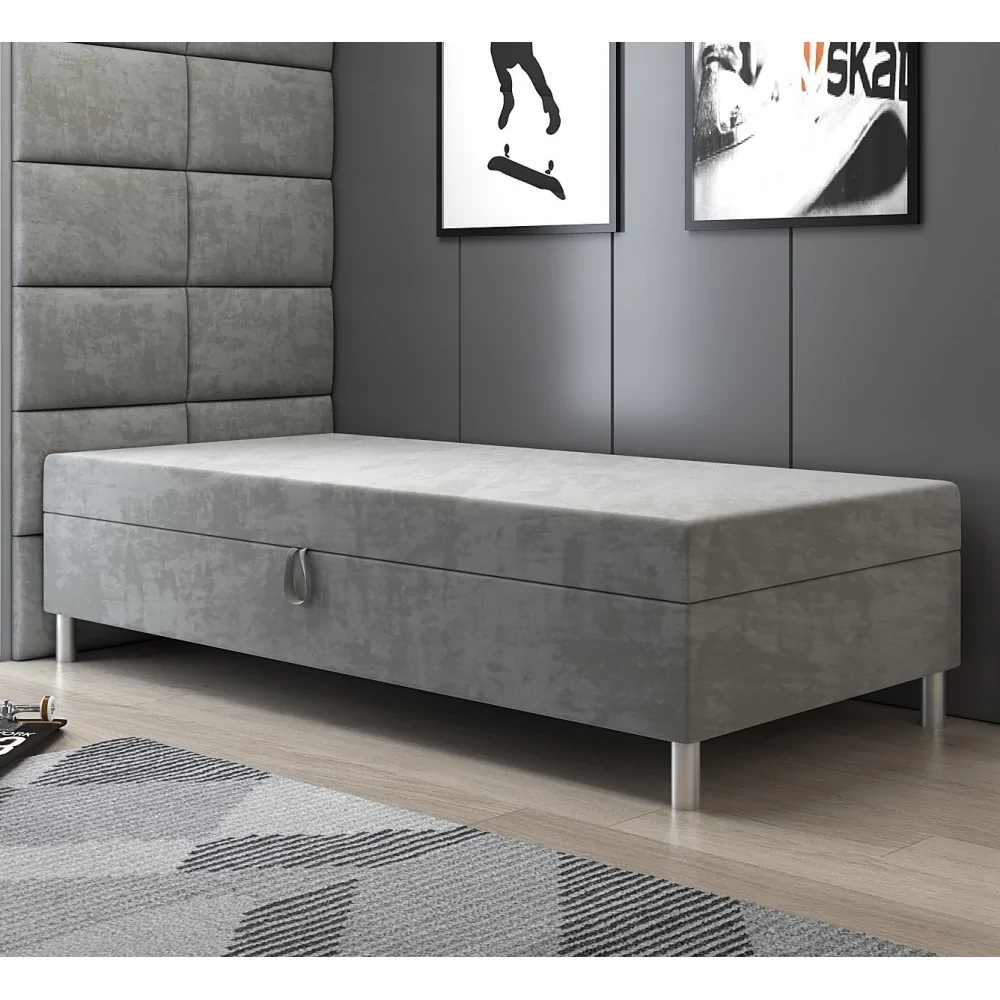 Tapczan 120x 195 Prince Łóżko młodzieżowe z pojemnikiem