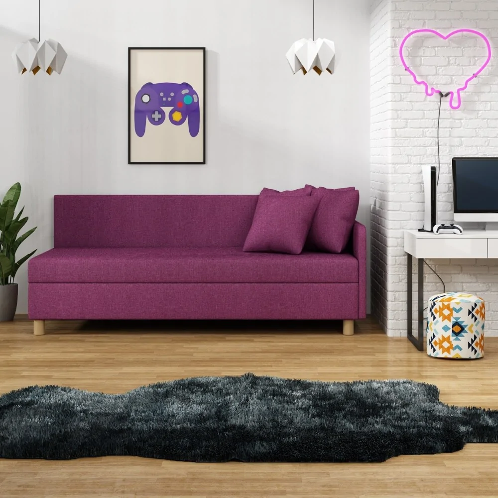 Tapczan jednoosobowy z pojemnikiem Mia Gold 90x195 Łóżko młodzieżowe dla studenta Tapczan jednoosobowy z pojemnikiem Mia Gold 90x195 Łóżko młodzieżowe dla studenta