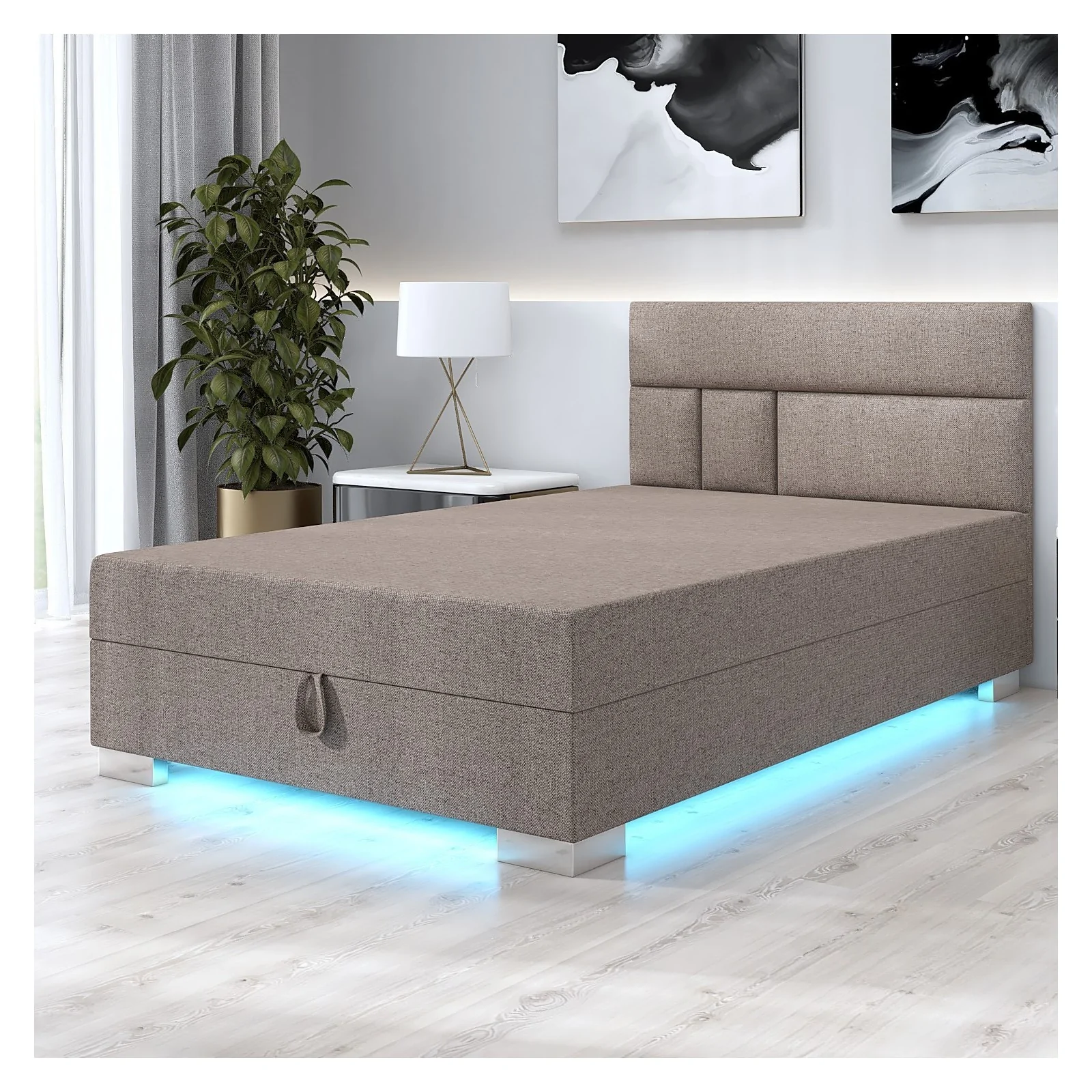 Łóżko Astrid Tapczan z pojemnikiem na pościel