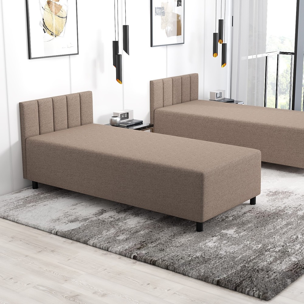 Łóżko jednoosobowe Leo 80x200 Tapczan z materacem Łóżko jednoosobowe Leo 80x200 Tapczan z materacem