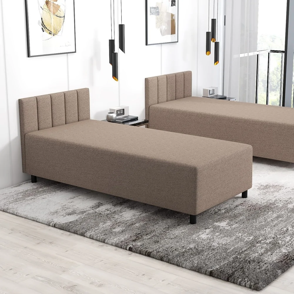 Łóżko jednoosobowe Leo 80x200 Tapczan z materacem