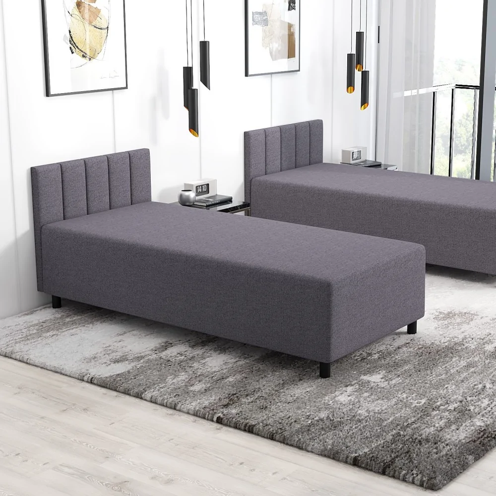 Łóżko jednoosobowe 100x200 Tapczan z materacem Leo Łóżko jednoosobowe 100x200 Tapczan z materacem Leo