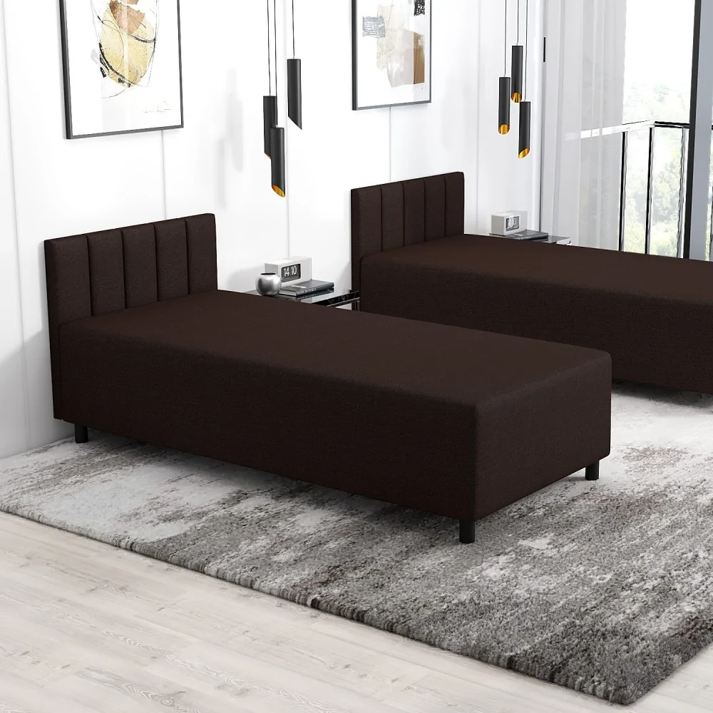 Łóżko jednoosobowe 110x200 Tapczan z materacem Leo Łóżko jednoosobowe 110x200 Tapczan z materacem Leo