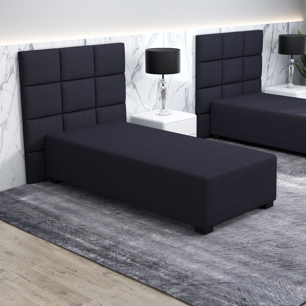 Łóżko jednoosobowe 90x195 Tapczan z materacem Łóżko jednoosobowe 90x195 Tapczan z materacem