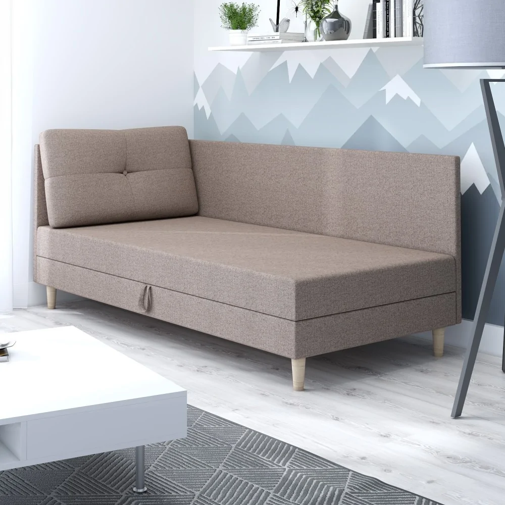 Tapczan młodzieżowy z pojemnikiem na pościel Lars+ Tapczan młodzieżowy z pojemnikiem na pościel Lars+