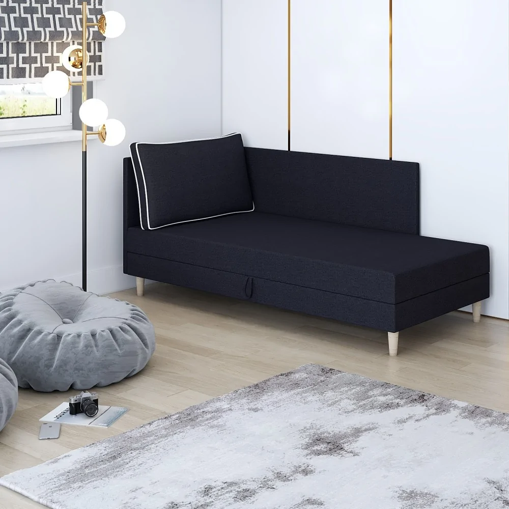 Tapczan młodzieżowy z pojemnikiem na pościel Inge+ Tapczan młodzieżowy z pojemnikiem na pościel Inge+