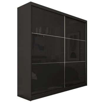 Szafa przesuwna ze szkłem Lacobel VIVIO 200 cm Szafa przesuwna ze szkłem Lacobel VIVIO 200 cm