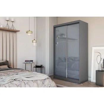 Szafa przesuwna VIVIO lacobel połysk 120 cm Szafa przesuwna VIVIO lacobel połysk 120 cm