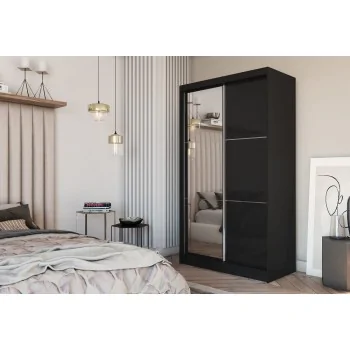 Szafa przesuwna VIVIO lacobel połysk 120 cm Szafa przesuwna VIVIO lacobel połysk 120 cm