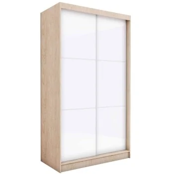 Szafa przesuwna ze szkłem Lacobel VIVIO 150 cm