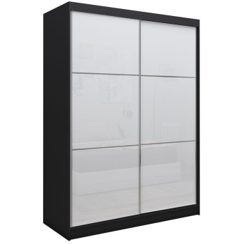 Szafa ze szkłem Lacobel VIVIO 160 cm