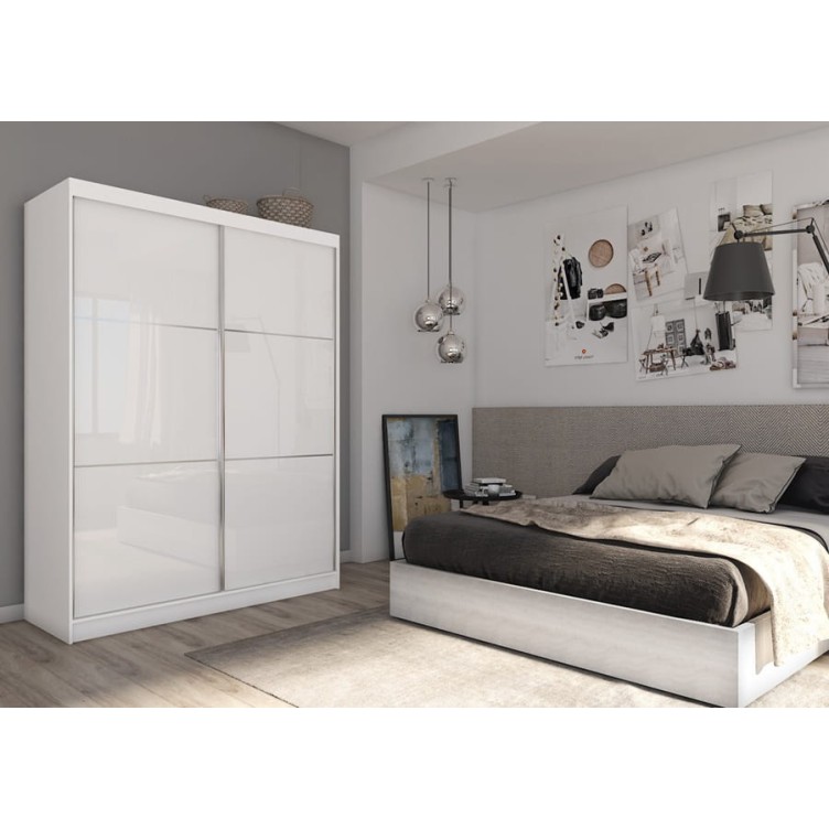 Szafa ze szkłem Lacobel VIVIO 160 cm Szafa ze szkłem Lacobel VIVIO 160 cm