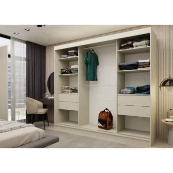 Szafa z Lacobelem VIVIO 240 cm