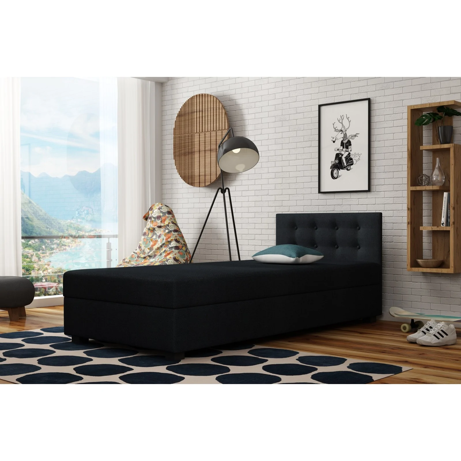 Tapczan Olaf 120/195 Produkt outletowy 18/186