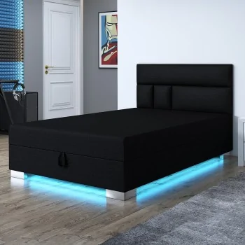 Łóżko 130x200 Tapczan dwuosobowy z pojemnikiem Princess