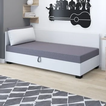 Tapczan z funkcją spania Łóżko jednoosobowe Uma