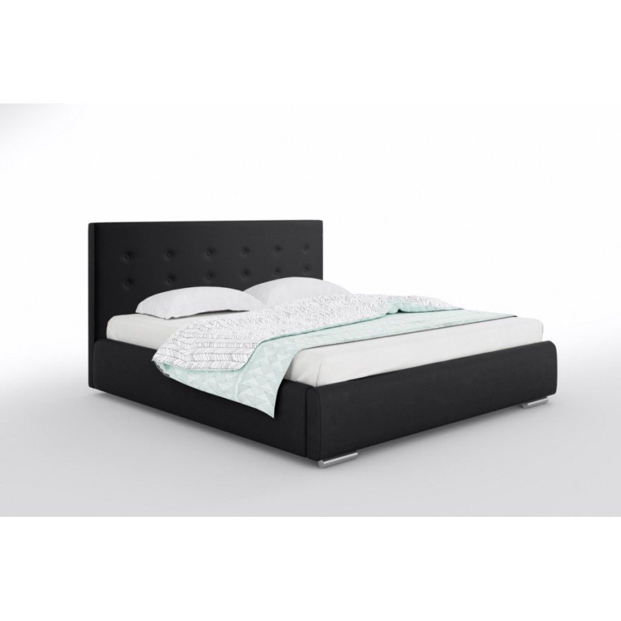 Łóżko Lili w kolorze czarny (Lux 23)