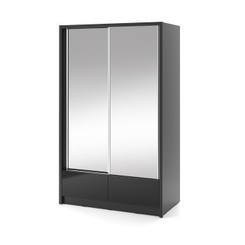 Szafa Aria 2 czarna   130cm